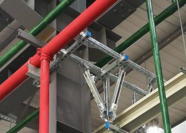 天津市该抗震支架的整体式支吊架结构协调性好